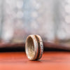 (In-Stock) Weathered Maple & WWI Wool w/Dual Copper- Size 9.5/9mm Wide